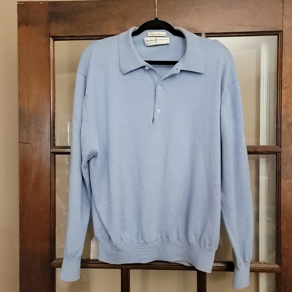 Fairway  Greene Mens Sweater Size Xl Titleist Embroidered